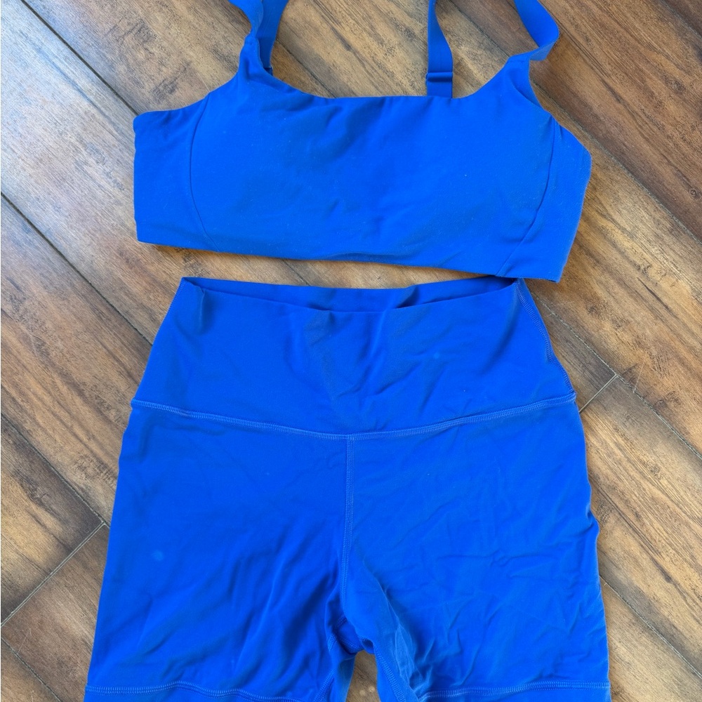 Athleta Electric Blue Activewear